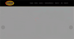 Desktop Screenshot of economyoilchange.com